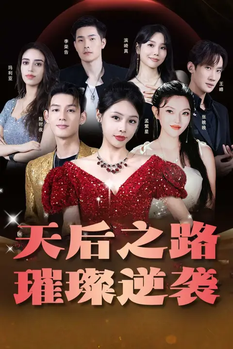 《天后之路，璀璨逆袭》封面