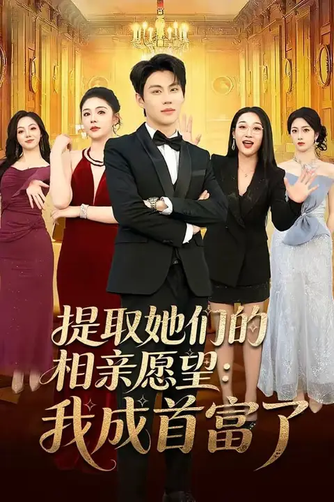《提取她们的相亲愿望：我成首富了》封面