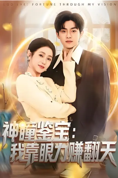 《神瞳鉴宝:我靠眼力赚翻天》封面