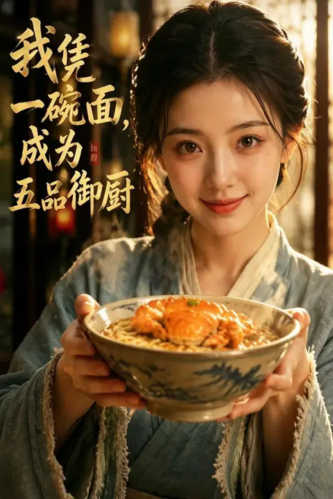 《我凭一碗面,成为五品御厨》封面