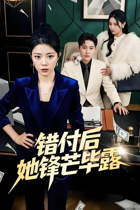 《错付后她锋芒毕露》封面
