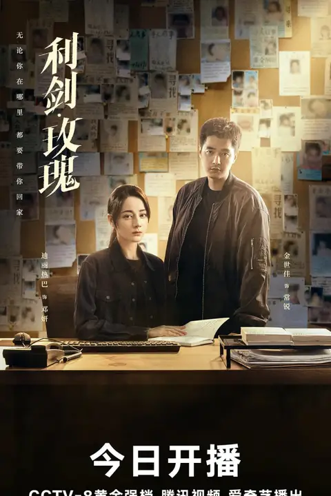 《利剑·玫瑰》封面