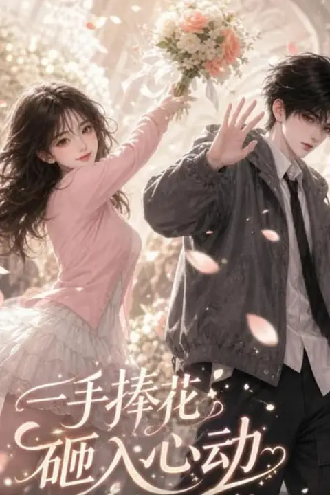 《一手捧花砸入心动》封面