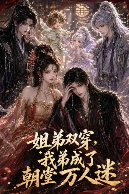 《姐弟双穿 ,我弟成了朝堂万人迷》封面