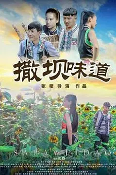 《撒坝味道》封面