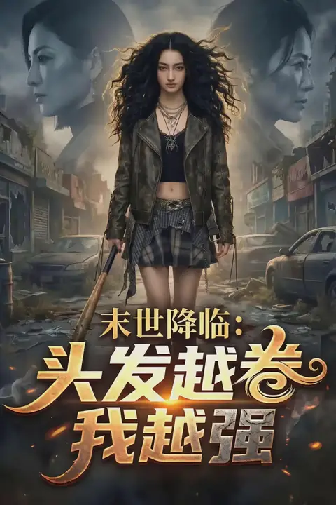 《末世降临:头发越卷我越强》封面