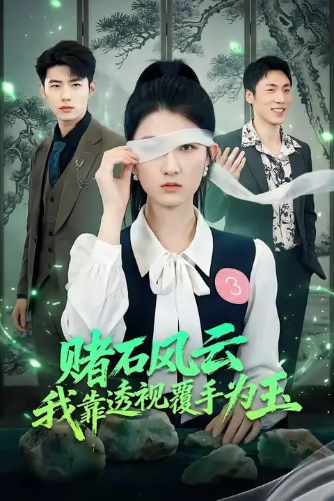 《赌石风云:我靠透视覆手为玉》封面