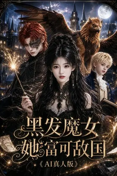 《黑发魔女她富可敌国 AI 真人版》封面