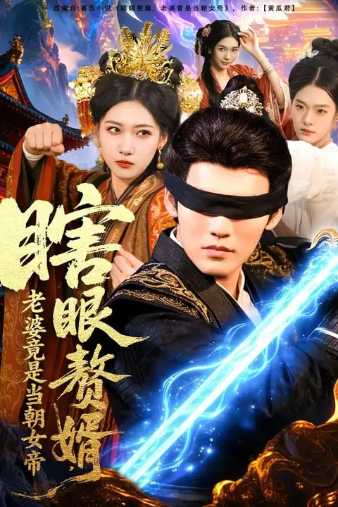 《瞎眼赘婿，老婆竟是当朝女帝》封面
