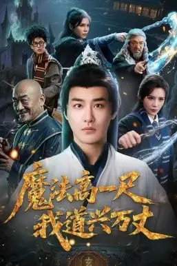 《魔法高一尺我道兴万丈》封面