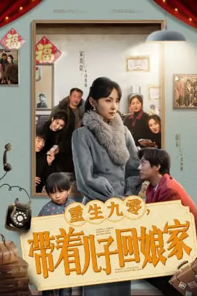 《重生九零带着儿子回娘家》封面