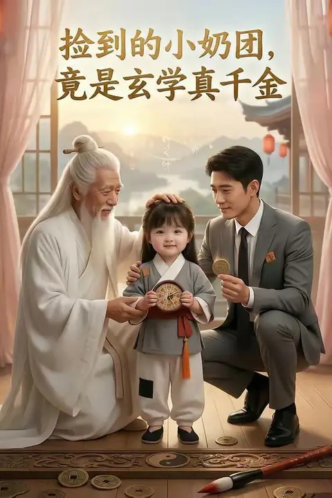 《捡到的小奶团,竟是玄学真千金》封面