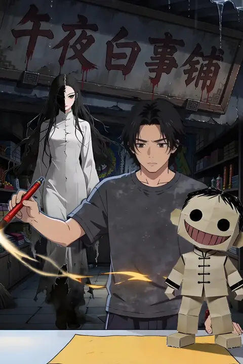 《午夜白事铺》封面