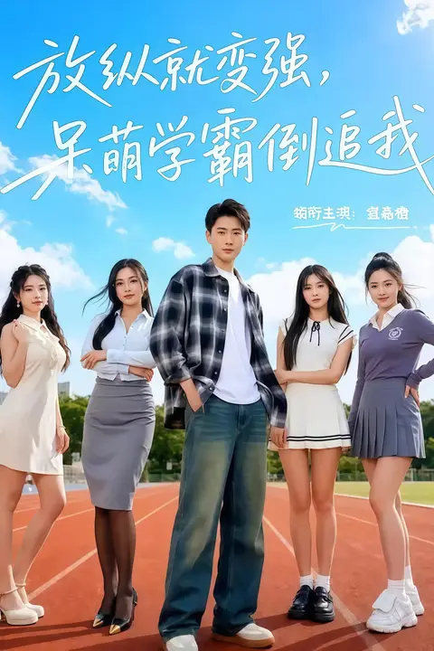 《放纵就变强,呆萌学霸倒追我》封面