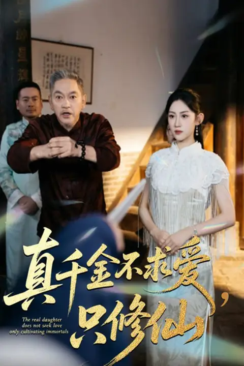 《真千金不求爱只修仙》封面