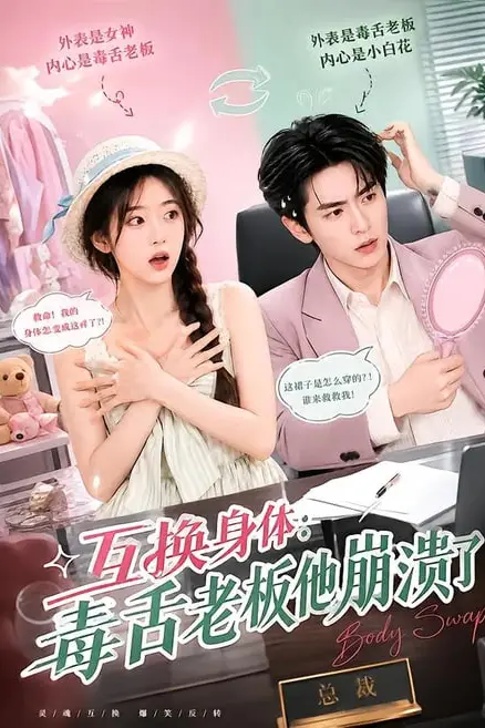 《互换身体：毒舌老板他崩溃了》封面