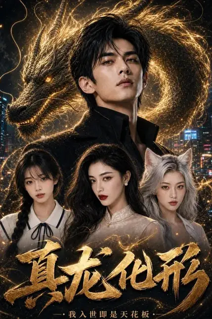 《真龙化形,我入世即是天花板》封面