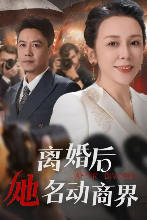《离婚后她名动商界》封面