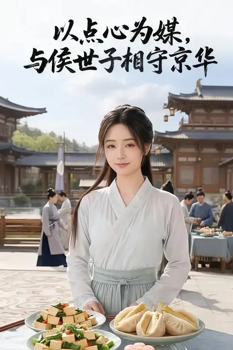 《以点心为媒,与侯世子相守京华》封面