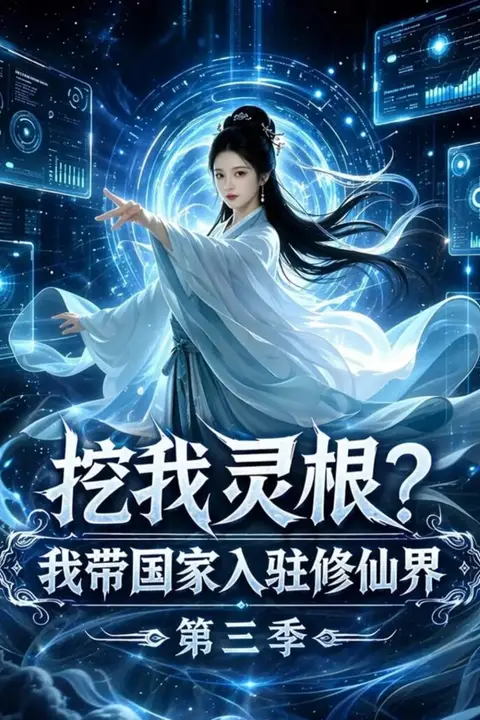 《挖我灵根？我带国家入驻修仙界第三季》封面