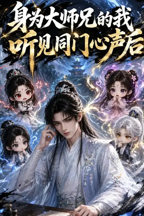 《身为大师兄的我，听见同门心声后》封面