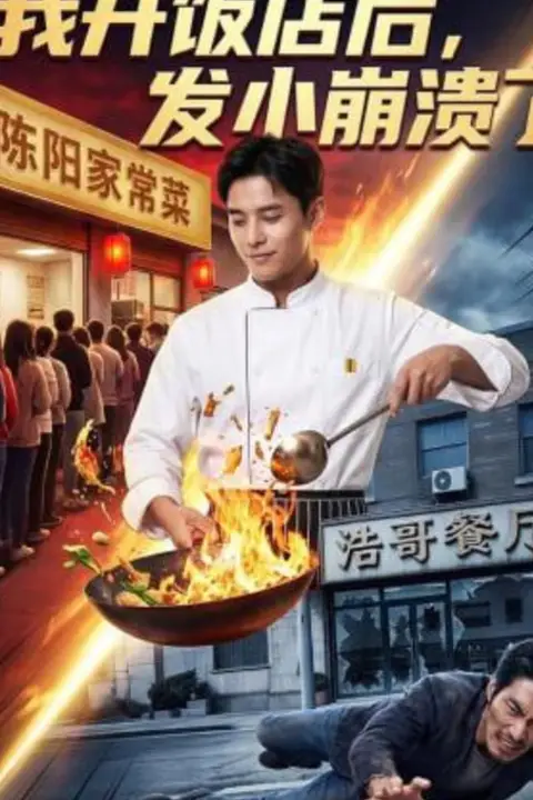 《我开饭店后，发小崩溃了》封面