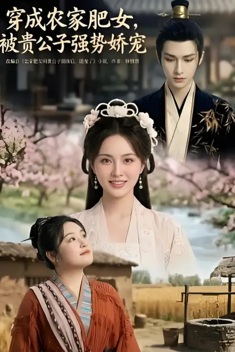 《穿成农家肥女，被贵公子强势娇宠》封面