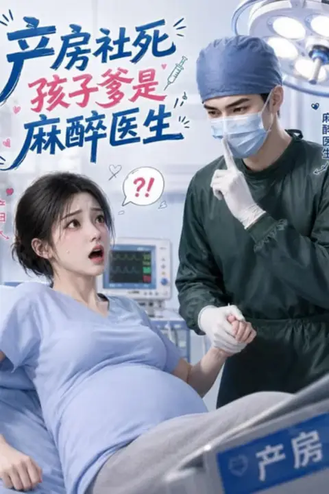 《产房社死,孩子爹是麻醉医生》封面