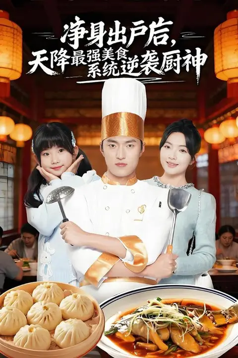 《净身出户后,天降最强美食系统逆袭厨神》封面