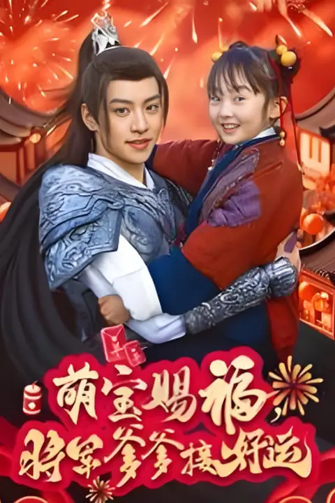 《萌宝赐福,将军爹爹接好运》封面