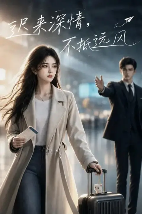 《迟来深情,不抵远风》封面
