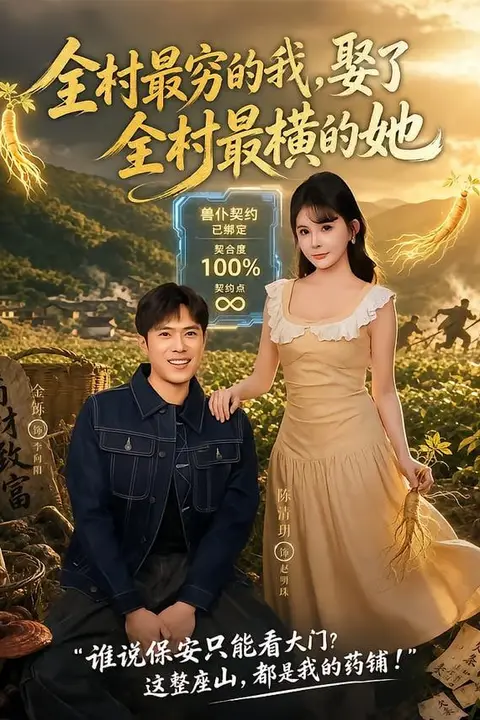 《全村最穷的我，娶了全村最横的她》封面