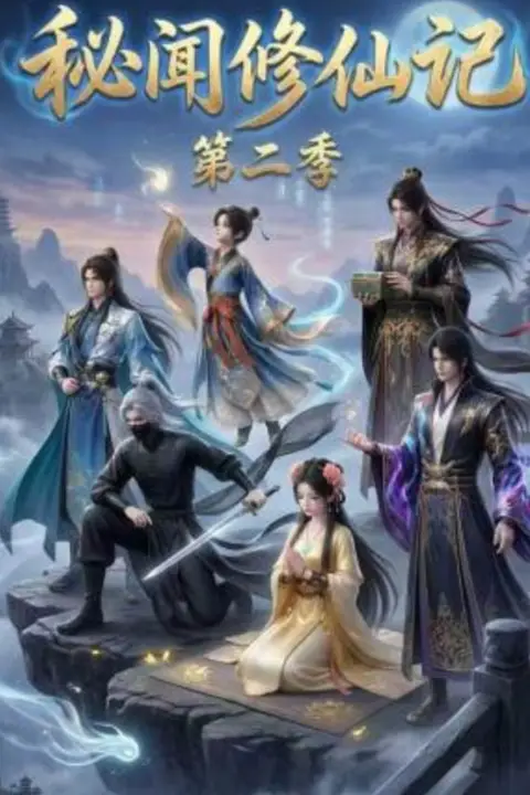 《秘闻修仙记第二季》封面