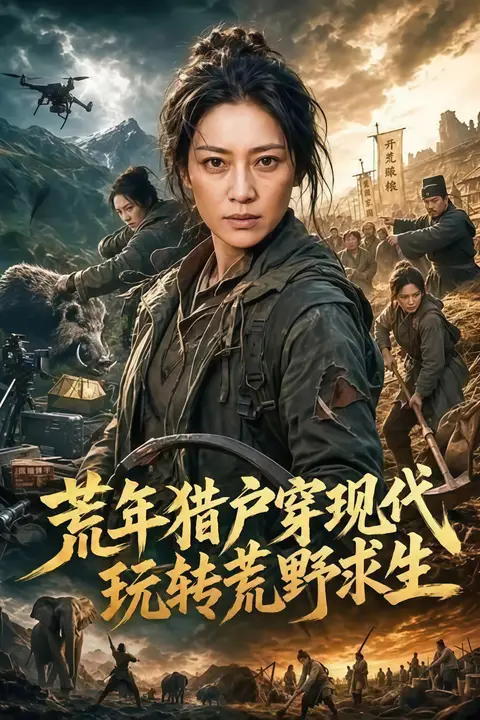 《荒年猎户穿现代玩转荒野求生》封面