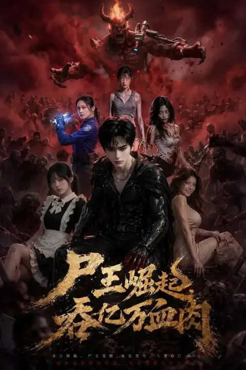 《尸王崛起,吞亿万血肉》封面