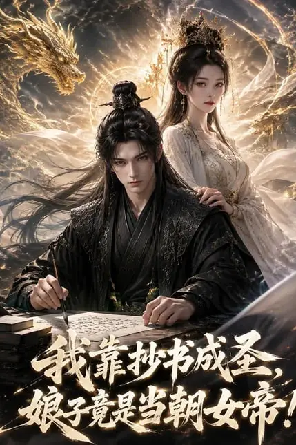 《我靠抄书成圣,娘子竟是当朝女帝!》封面
