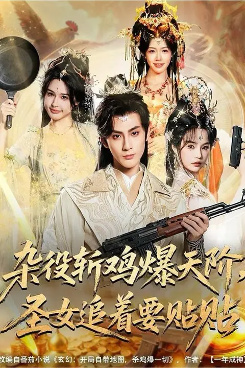 《杂役斩鸡爆天阶,圣女追着要贴贴》封面