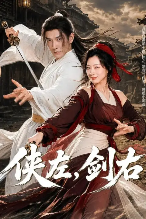 《侠左，剑右》封面