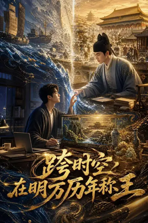 《跨时空在明万历年称王》封面