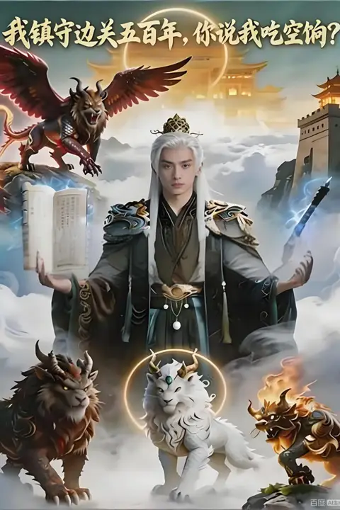 《我镇守边关五百年，你说我吃空饷？》封面