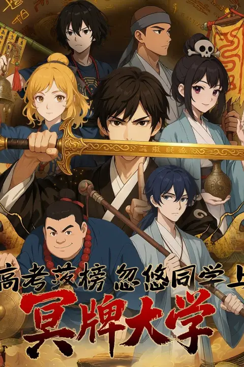 《高考落榜忽悠同学上冥牌大学》封面