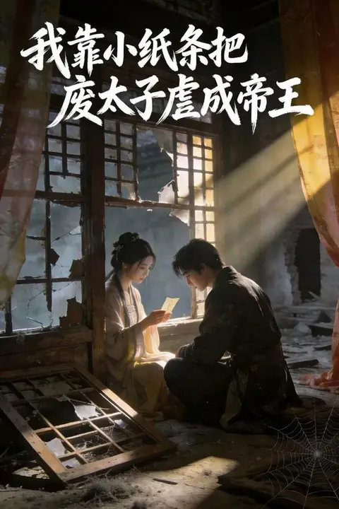 《我靠小纸条把废太子虐成帝王》封面