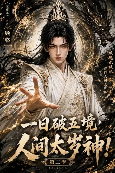 《一日破五境:人间太岁神!第二季》封面