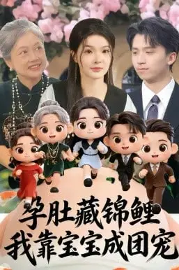 《孕肚藏锦鲤,我靠宝宝成团宠》封面