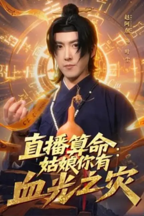 《直播算命：姑娘你有血光之灾》封面
