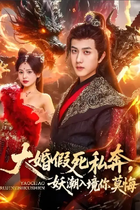 《大婚假死私奔妖潮入境你莫悔》封面