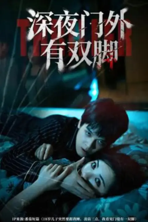 《深夜门外有双脚》封面