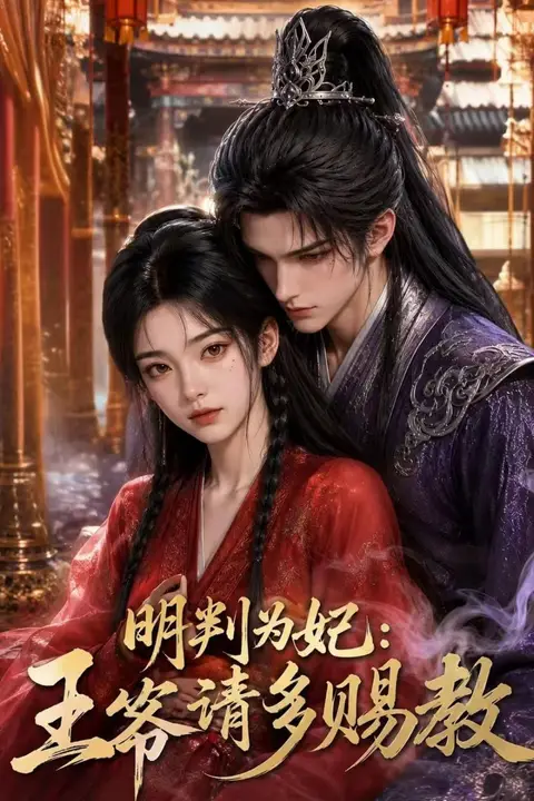 《明判为妃:王爷请多赐教》封面