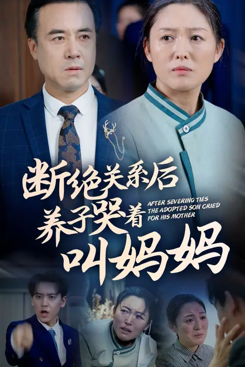 《断绝关系后养子哭着叫妈妈》封面