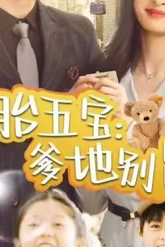 《一胎五宝爹地别跑》封面